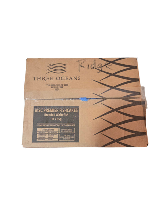 Breaded Whitefish Fishcakes 30 x 85g