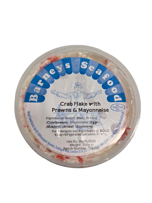 Crab Flake with Prawns and Mayonnaise