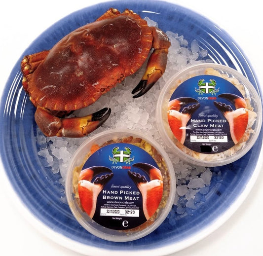 Handpicked White Crab Meat 454g