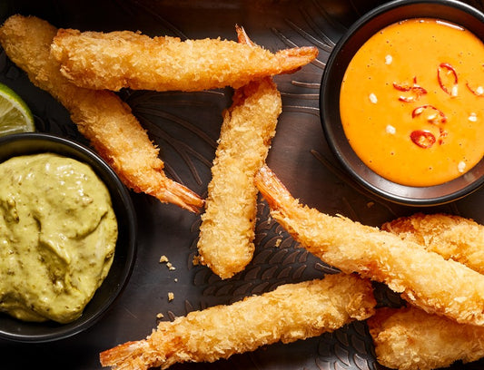 Panko Coated Prawns 1 kilo - Pacific West