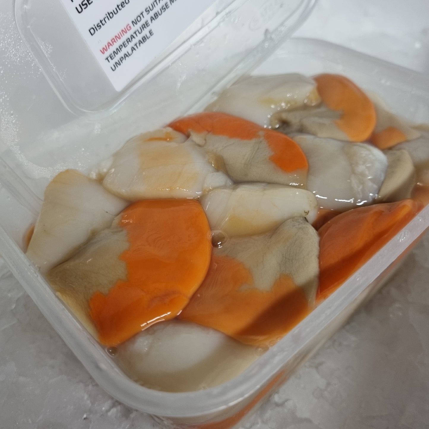 Scallop Meat - Dry Roe-on Shetland