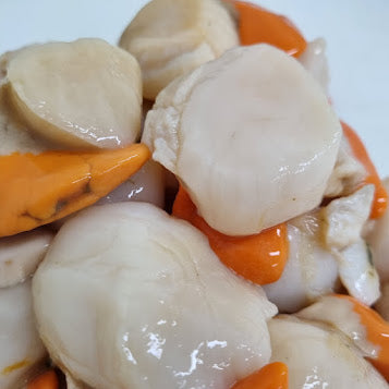 Scallop Meat - Dry Roe-on Shetland