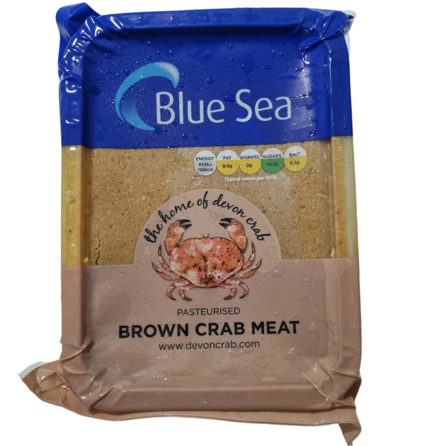 Pasteurized Devon Brown Crab Meat 454g