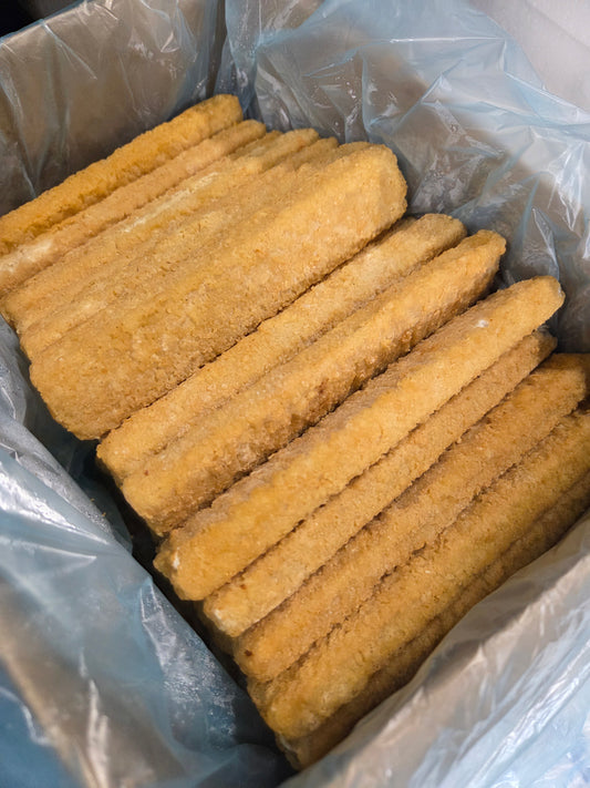 Jumbo Battered Cod Fish Fingers 36x70g - 2.52kg