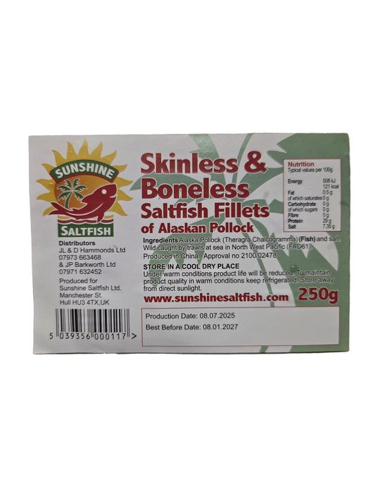 Salt Fish Fillets 250g