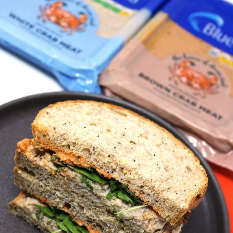 Pasteurized Devon Brown Crab Meat 454g